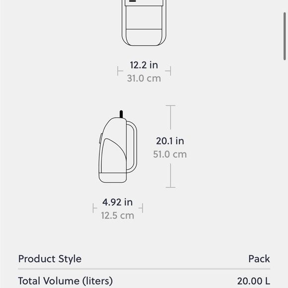 Timbuk2 expandable backpack - Picture 9 of 10